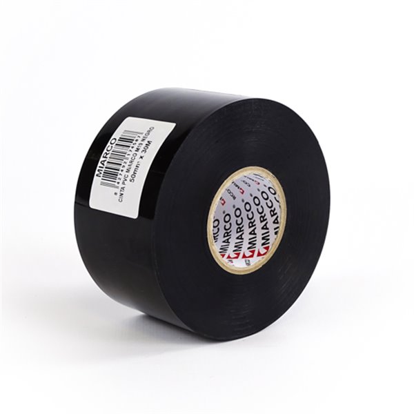Cinta aislante PVC M19 38mmx30m MIARCO 27813 Negro