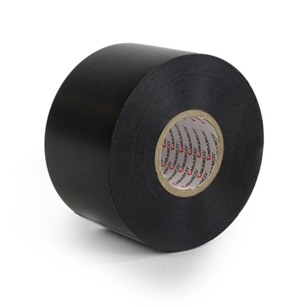 Cinta aislante PVC M15 80mmx30mx0,15mm MIARCO 9185 Negro
