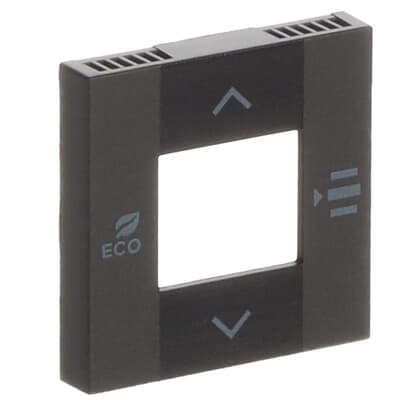 Tapa Termostato fan coil Zenit Free@home NIESSEN CP-RTC-FC-N2AN Antracita