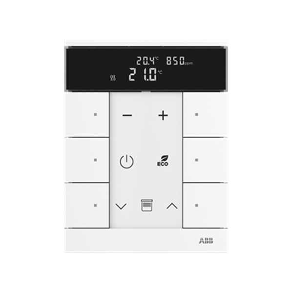 Pulsador Tenton 6 canales Free@home NIESSEN SBC-F-6.0.1-84 Blanco