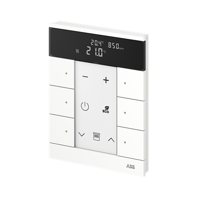 Pulsador Tenton 6 canales Free@home NIESSEN SBC-F-6.0.1-84 Blanco