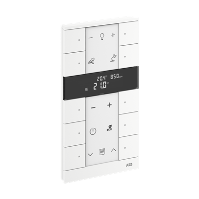 Pulsador Tenton 10 canales Free@home NIESSEN SBC-F-10.0.1-884 Blanco mate