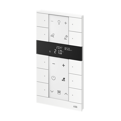 Pulsador Tenton 10 canales Free@home NIESSEN SBC-F-10.0.1-884 Blanco mate