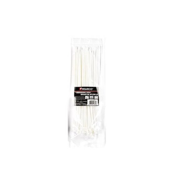 Brida Poliamida 6.6 bolsa 50 uds 9mmx760mm MIARCO 10005 Transparente