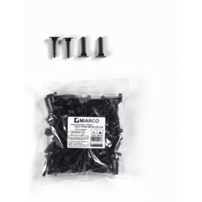 Taco Brida Poliamida 6.6 bolsa 100 uds 8mm MIARCO 10018 Negra