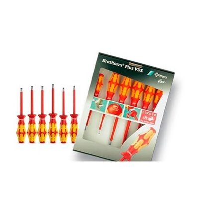 Pack 6 Destornilladores K01S Planos/philips aislados HT-INSTRUMENTS 006000
