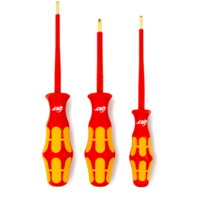 Pack 3 Destornilladores K3 Planos/philips aislados HT-INSTRUMENTS 320340