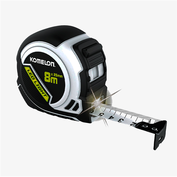 Flexómetro con Led PLD85 8mx25mm HT-INSTRUMENTS 12290