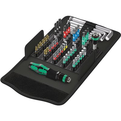 Juego 52 herraminetas atornillar KK100 pack HT-INSTRUMENTS 057460