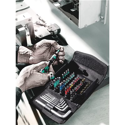 Juego 52 herraminetas atornillar KK100 pack HT-INSTRUMENTS 057460