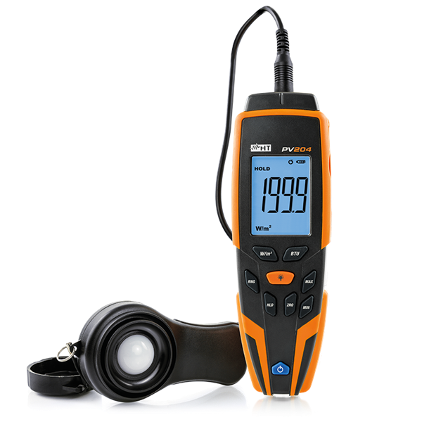 Solarímetro 1737 digital portatil para irradación solar HT-INSTRUMENTS PV204