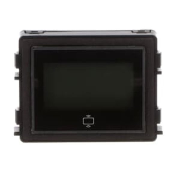 Módulo display con lector tarjeta IC NIESSEN Welcome W51382CR Negro