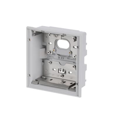 Caja de empotrar tamaño 1/1 NIESSEN Welcome W41381F-H Gris