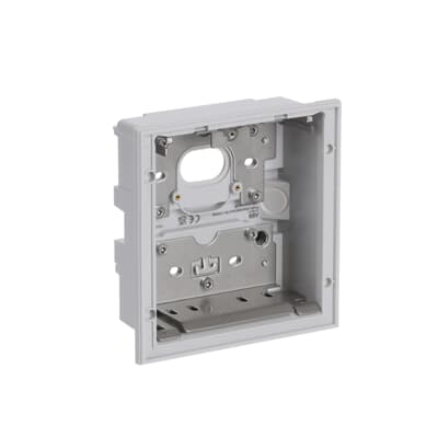 Caja de empotrar tamaño 1/1 NIESSEN Welcome W41381F-H Gris