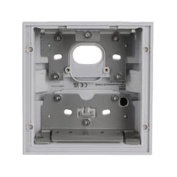 Caja de empotrar tamaño 1/1 NIESSEN Welcome W41381F-H Gris