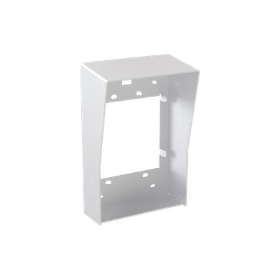 Visera cubierta protectora contra intemperie 1/2 NIESSEN Welcome W41022WC-A Aluminio