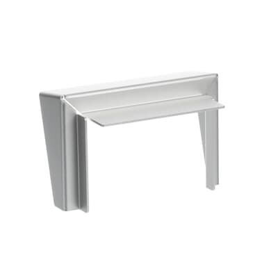 Visera placa calle empotrar 1/x NIESSEN Welcome W41381RH Aluminio