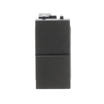 Pulsador 1 módulo sin grabar iluminable NIESSEN N2104.7 AN serie ZENIT Antracita