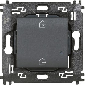Comando general entrar/salir inalambrico Bticino L4570CW serie Livinglight with Netatmo color Antracita