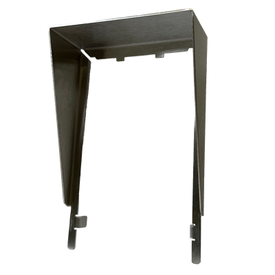 Visera placa MILO 1L MEET acero inox FERMAX 9511