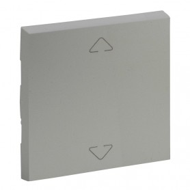 Tecla para mecanismos persiana Legrand 864330 serie Niloe Step Aluminio