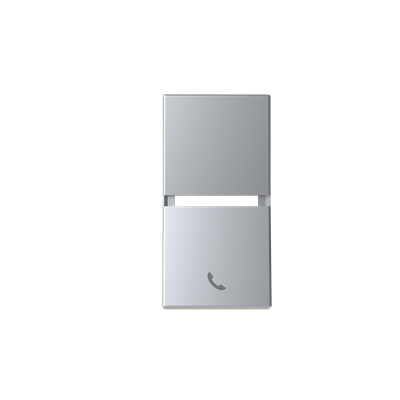 Tapa símbolo ventilador 1 módulo NIESSEN N2109.05 PL serie ZENIT Plata