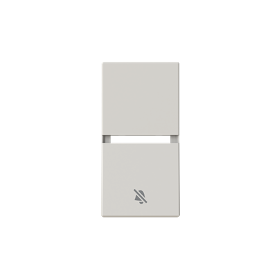 Tapa símbolo DND No molestar 1 módulo NIESSEN N2109.09 DN serie ZENIT Duna