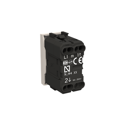 Pulsador 1 módulo para persiana NIESSEN N2144 BB serie ZENIT Blanco blanco