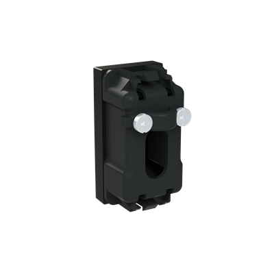 Salida cable 1 módulo NIESSEN N2107 NT serie ZENIT Negro mate