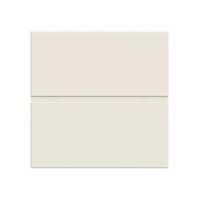 Tapa simple sensor Wireless 2 módulos NIESSEN N2225.1 BL serie ZENIT Blanco