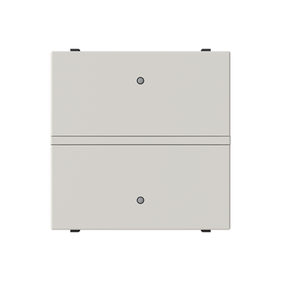 Micropulsador 1/2 canales 2 módulos NIESSEN N2205.1 DN serie ZENIT Duna