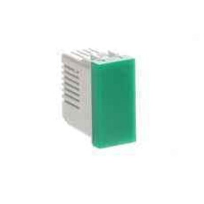 Señaliador luminoso por LED 1 módulo NIESSEN N2180 VD serie ZENIT Verde