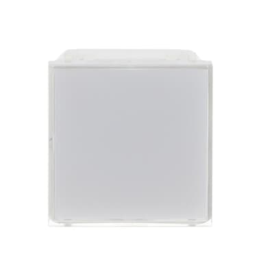 Señalizador luminoso por Led 2 módulos NIESSEN N2280 BL serie ZENIT Blanco