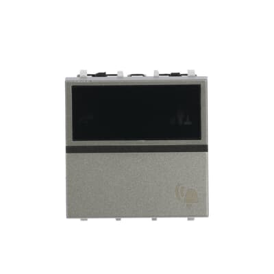 Señalizador Pase/Espere 2 módulos NIESSEN N2280.4 CV serie ZENIT Cava