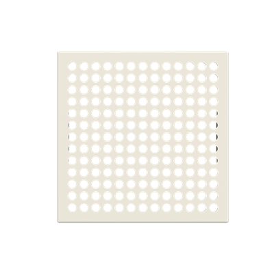 Tapa altavoz de 2" para mecanismo 9329 NIESSEN N2229 BL Blanco