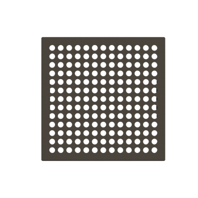 Tapa altavoz de 2" para mecanismo 9329 NIESSEN N2229 AN Antracita