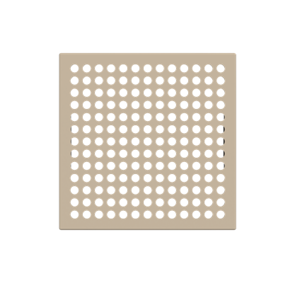 Tapa altavoz de 2" para mecanismo 9329 NIESSEN N2229 CV Cava