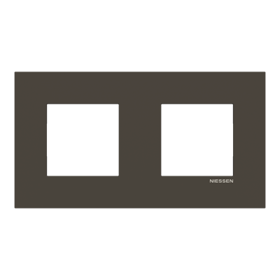 Marco 2 elementos NIESSEN Z2272 AN serie Zenit S Antracita