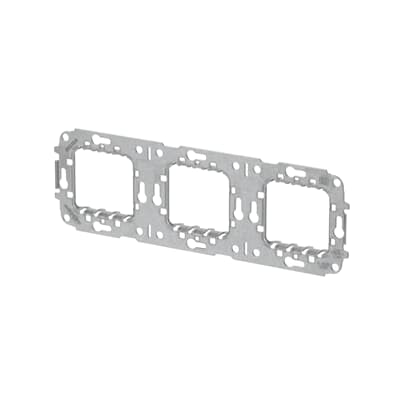 Bastidor 3 ventanas sin garras NIESSEN Zenit N2273.9 