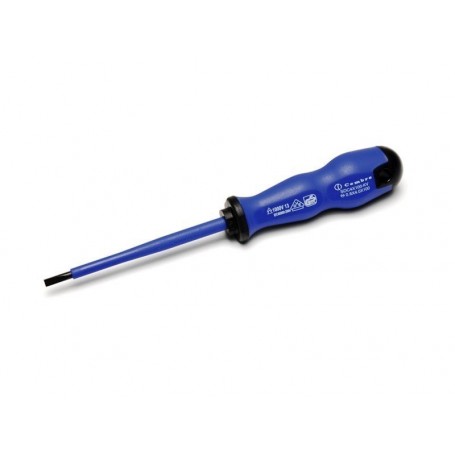 Destornillador profesional punta plana Cembre SDC4X100-KV 4X100mm