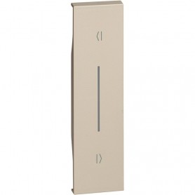 Tecla vertical para mecanismo persiana Bticino KM05V Living Now 1 modulo Sand