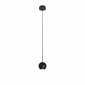 Luminaria Led decorativa Colgante 8,5w Beneito Faure BORA SUSPENSION FLORON 4608 Negro 3.000K