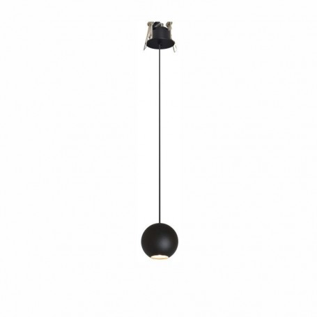Luminaria Led decorativa Colgante 8,5w Beneito Faure BORA SUSPENSION FLORON 4616 Negro 3.000K