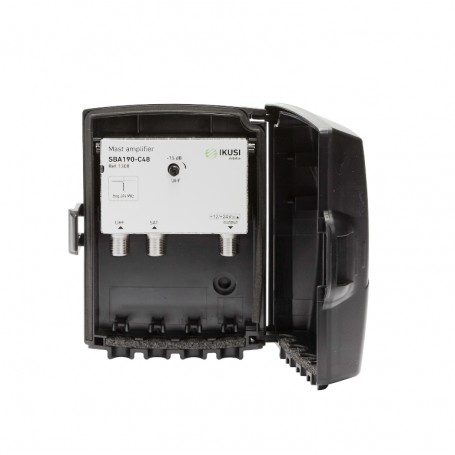 Amplificador de mastil 2E/1S UHF-SATMIX  SBA-901-C48  IKUSI 1308 LTE 5G