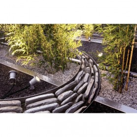 Proyector Jardin SLV Nautilus Spike 227418 Gris