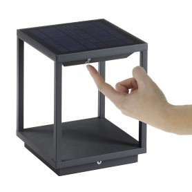 Baliza SOLAR Led Solei M 2,2W 3000k Dopo 853B-L01X1K-04 Antracita