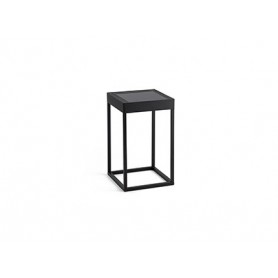 Lampara portatil Jardin Faro Barcelona KASP LED H50 71913 Negro mate
