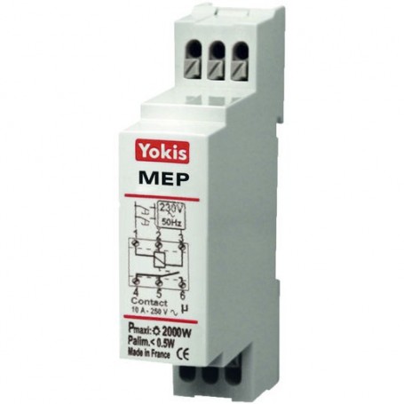 Telerruptor MTR2000MRP temporizado cableado Yokis By Golmar 5454464