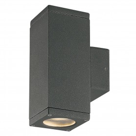 Aplique CUB UP-DOWN 2 X GU10 Dopo 555D-G21X1A-04 Antracita