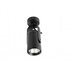 Lampara proyector Jardin Faro Barcelona SLOT-1 70035 negro
